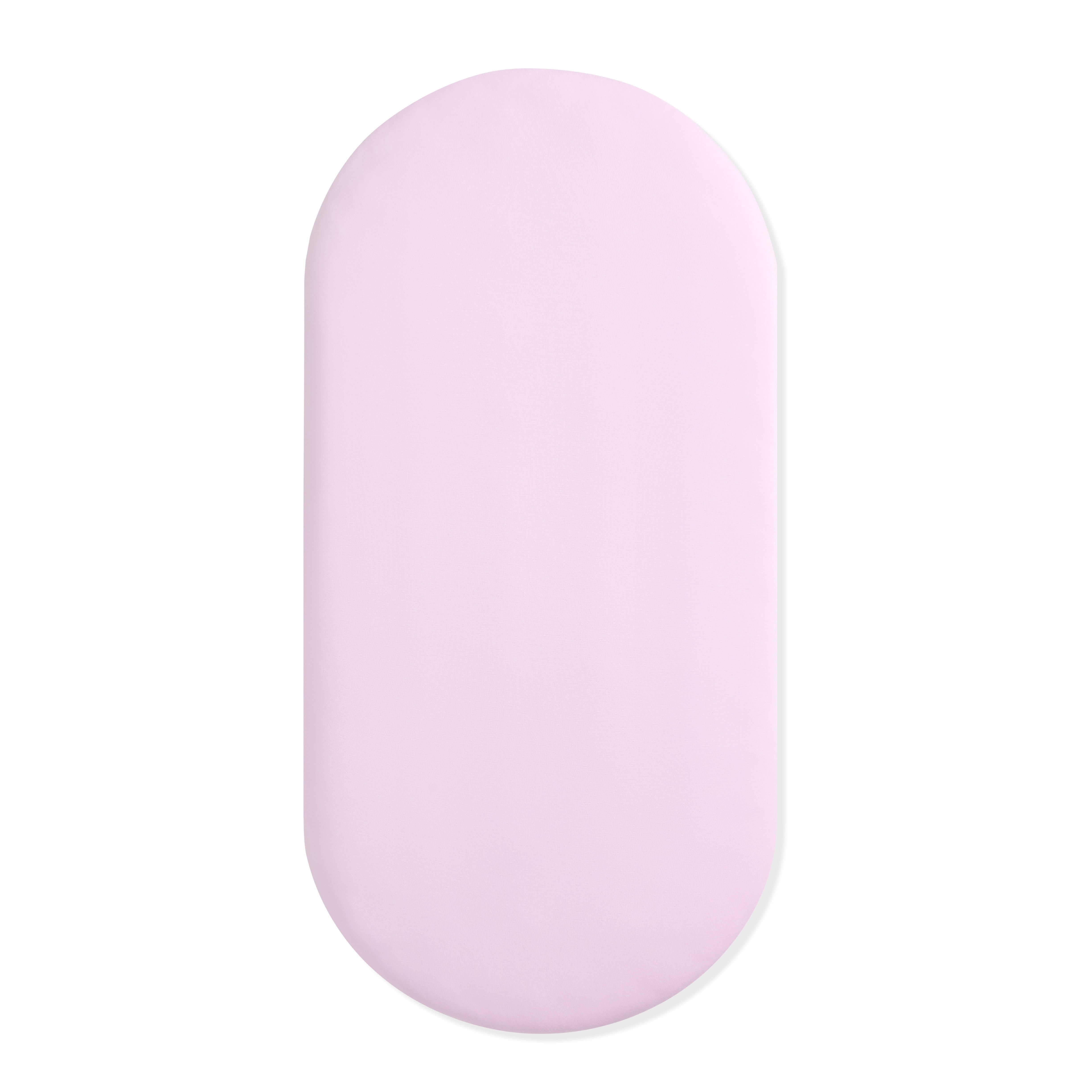 Oval Bassinet Sheet in Thistle