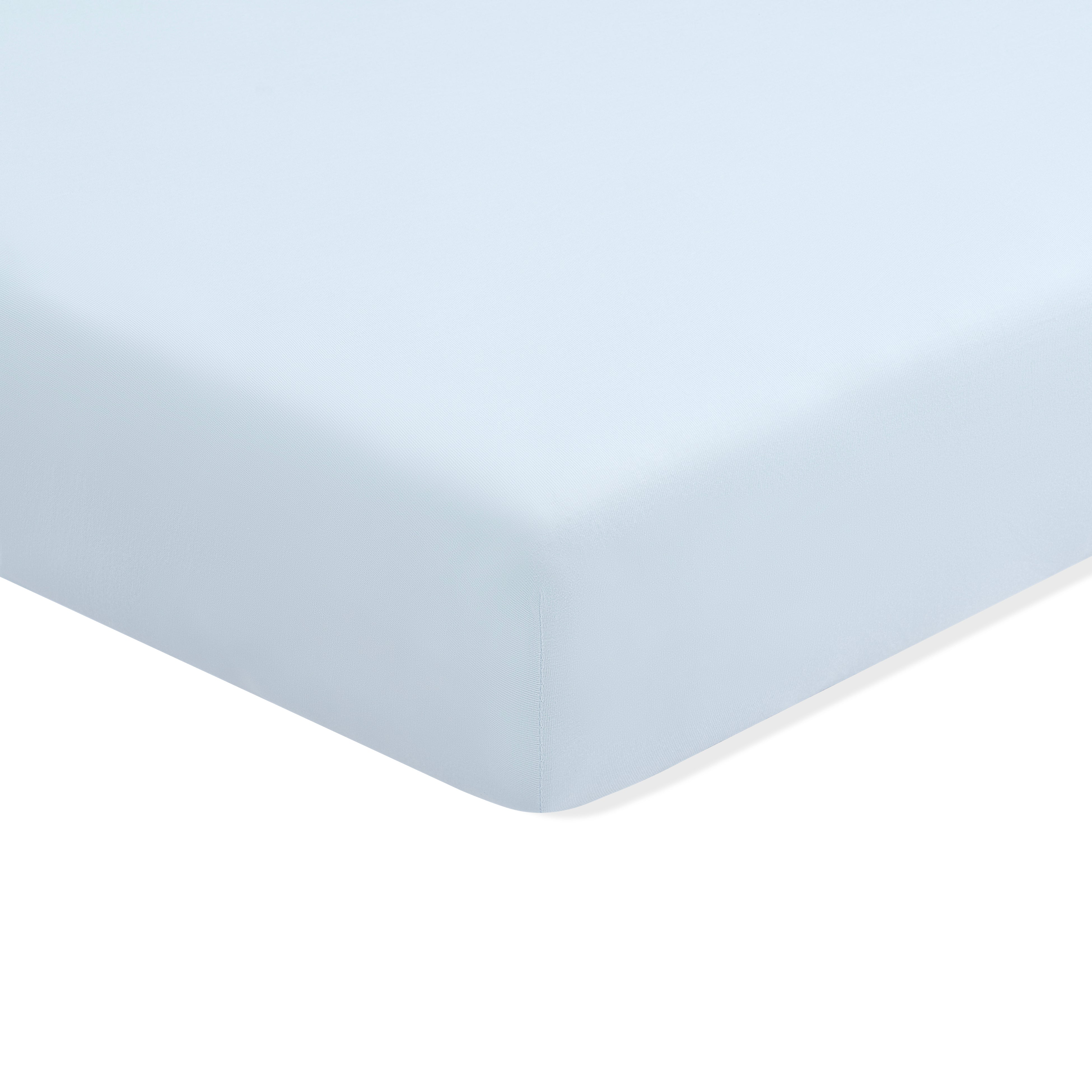 Mini Crib Sheet in Breeze