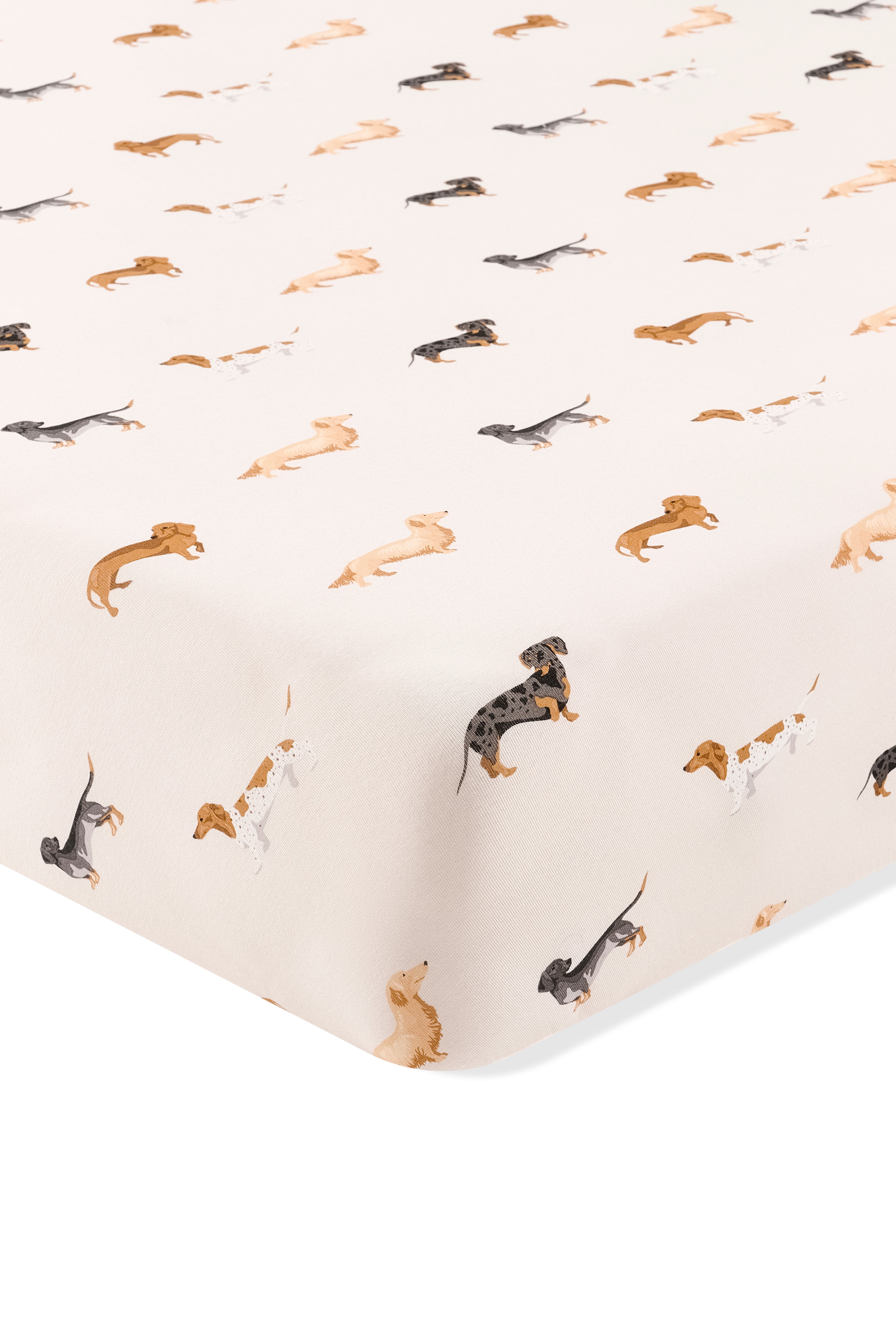 Crib Sheet in Dachshund