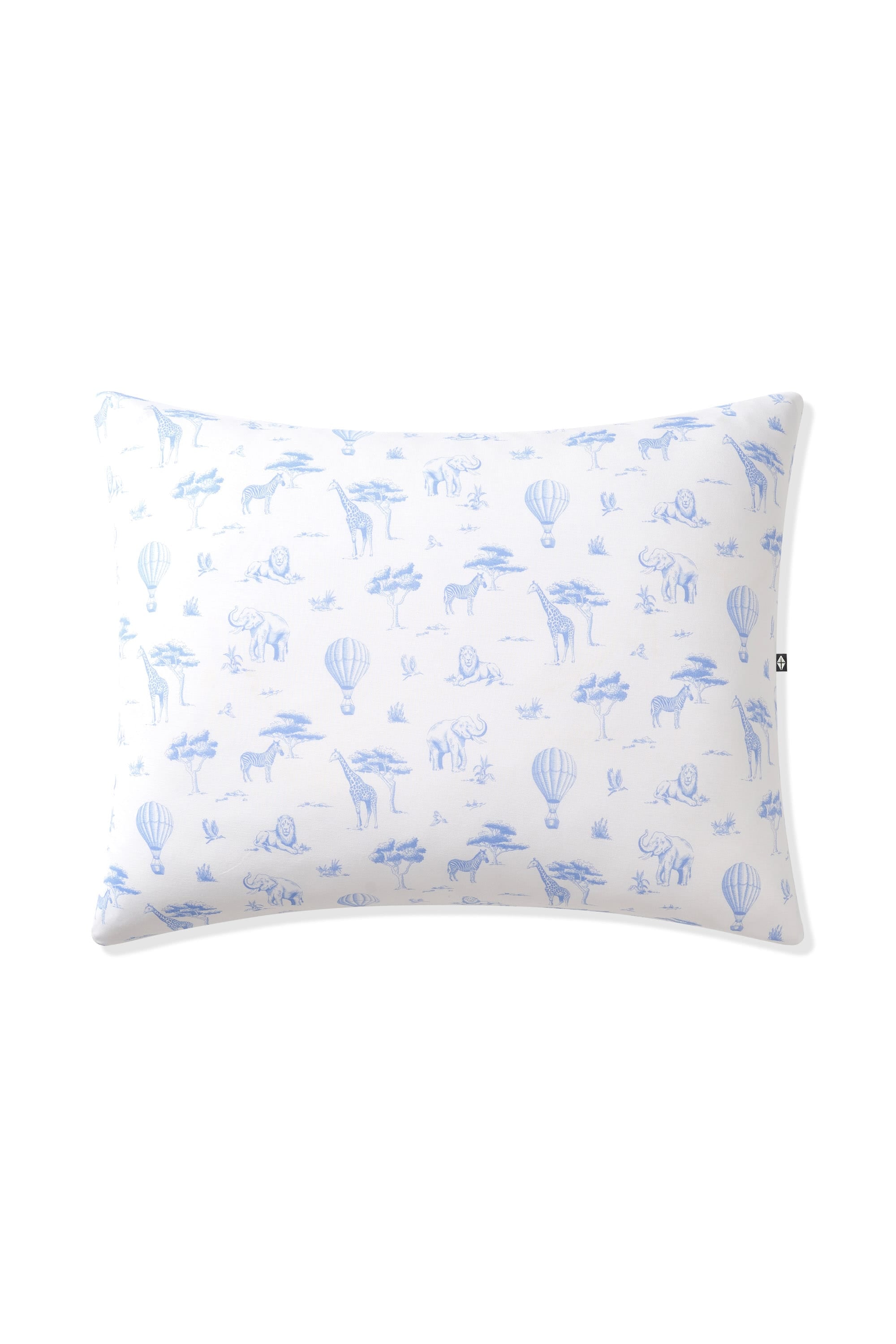 Toddler Pillowcase in Toile Safari