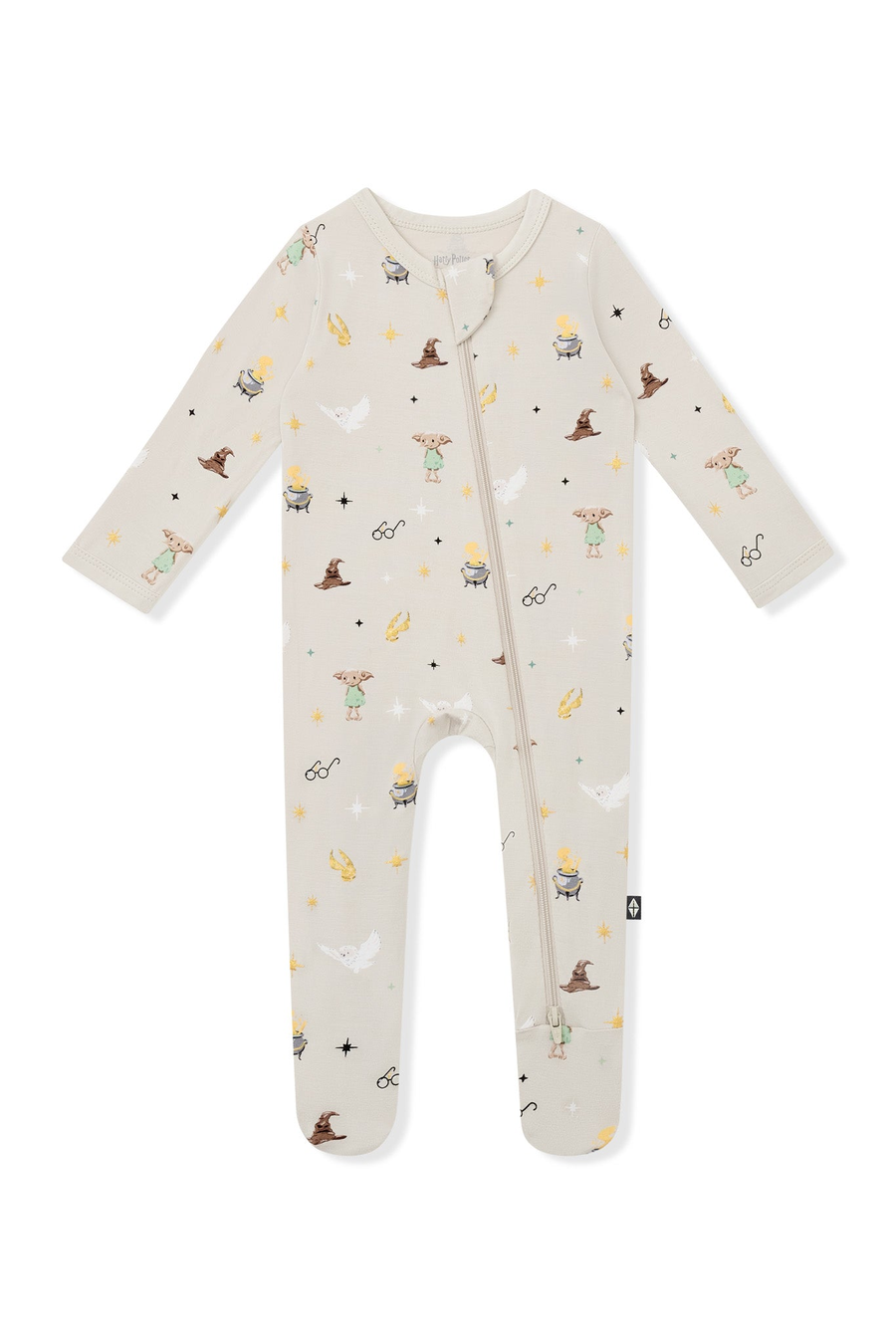 Zippered Footie in Starry Icon