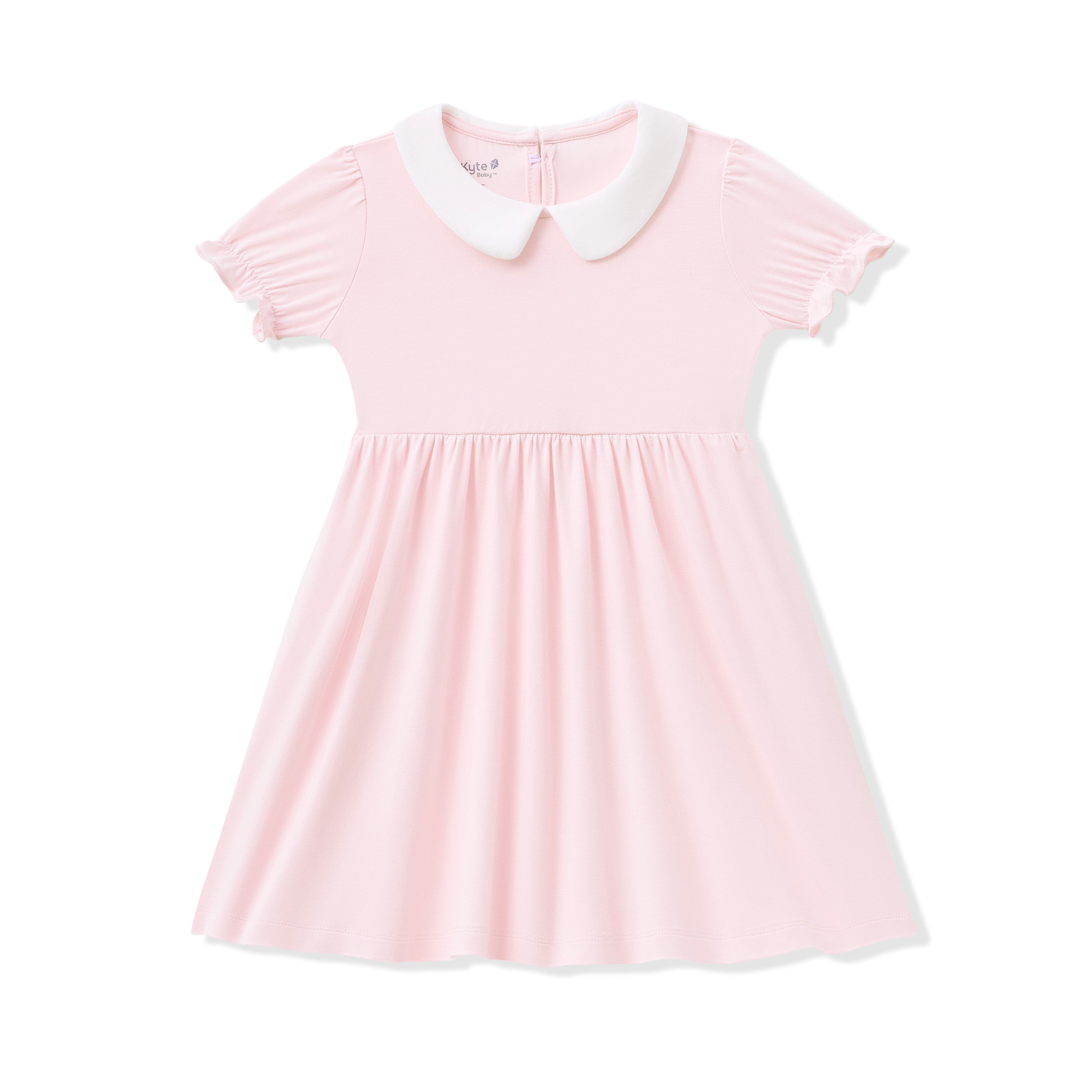 Peter Pan Collar Dress in Sakura