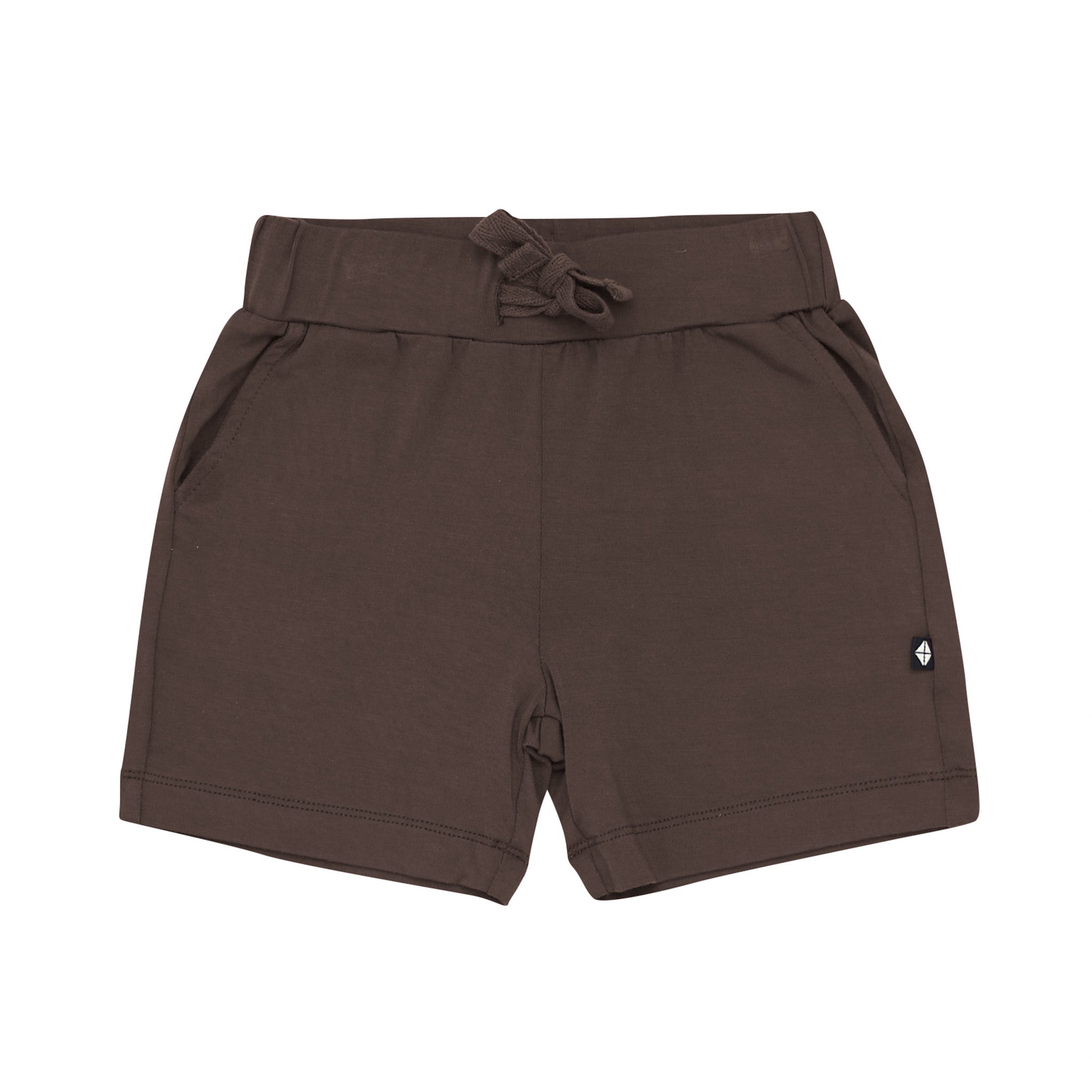 Drawstring Short in Espresso