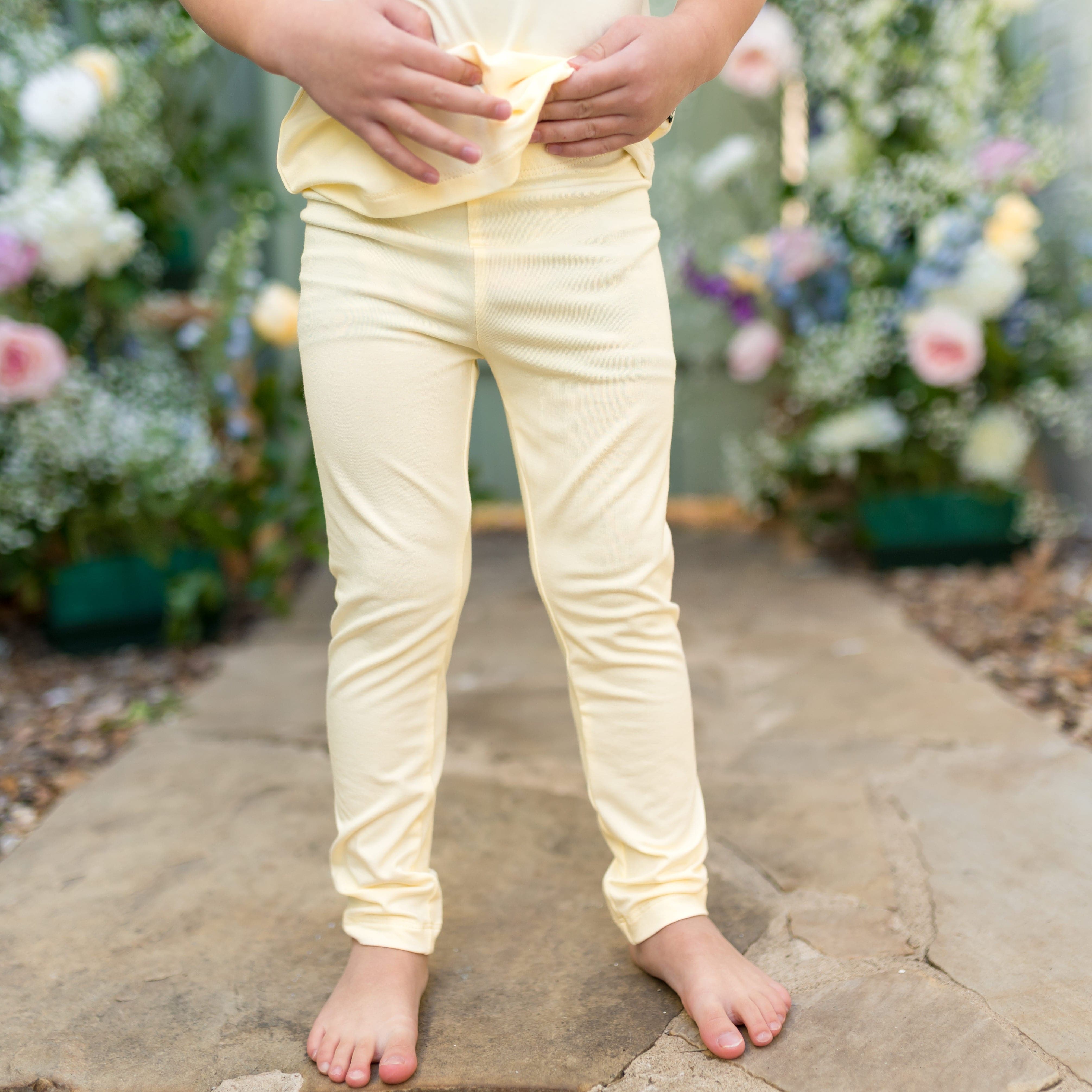Toddler Leggings in Chamomile