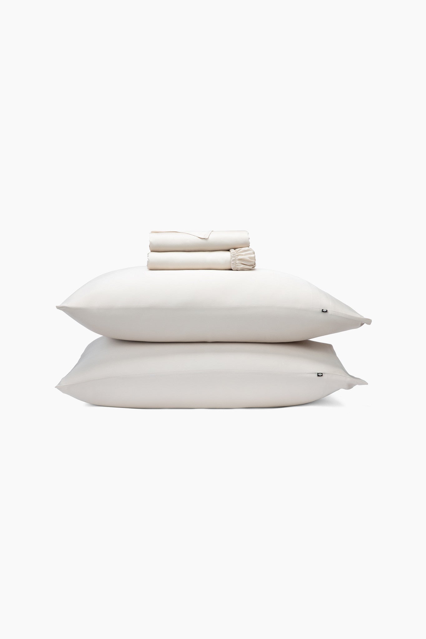 Bamboo Sateen Sheet Set in Champagne