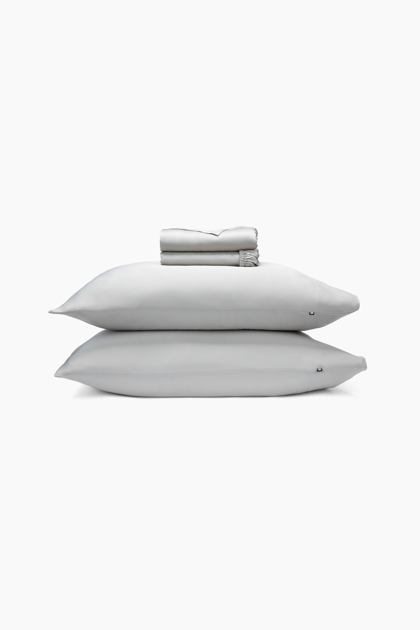 Bamboo Sateen Sheet Set in Dove Gray