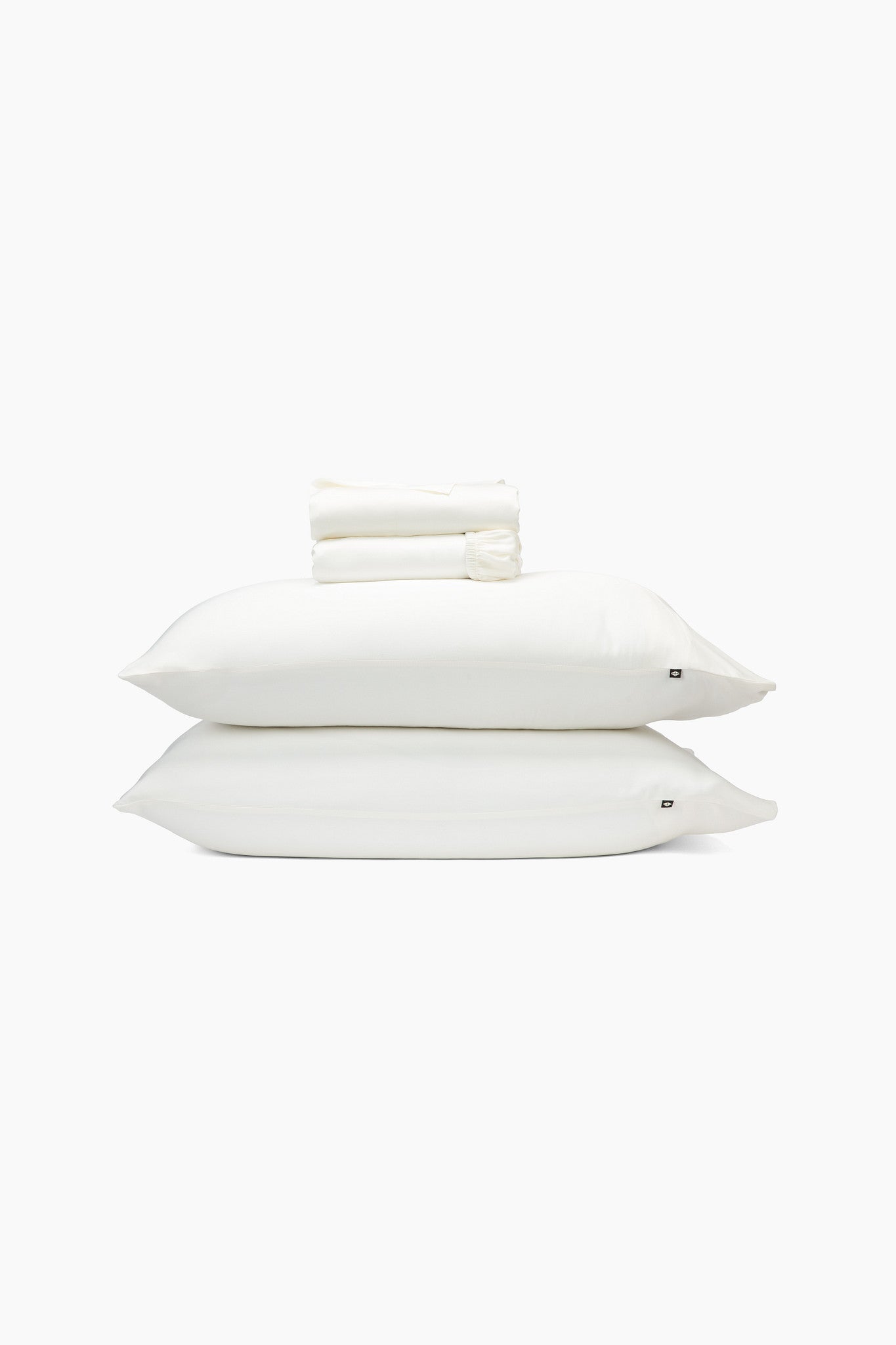 Bamboo Sateen Sheet Set in Shell