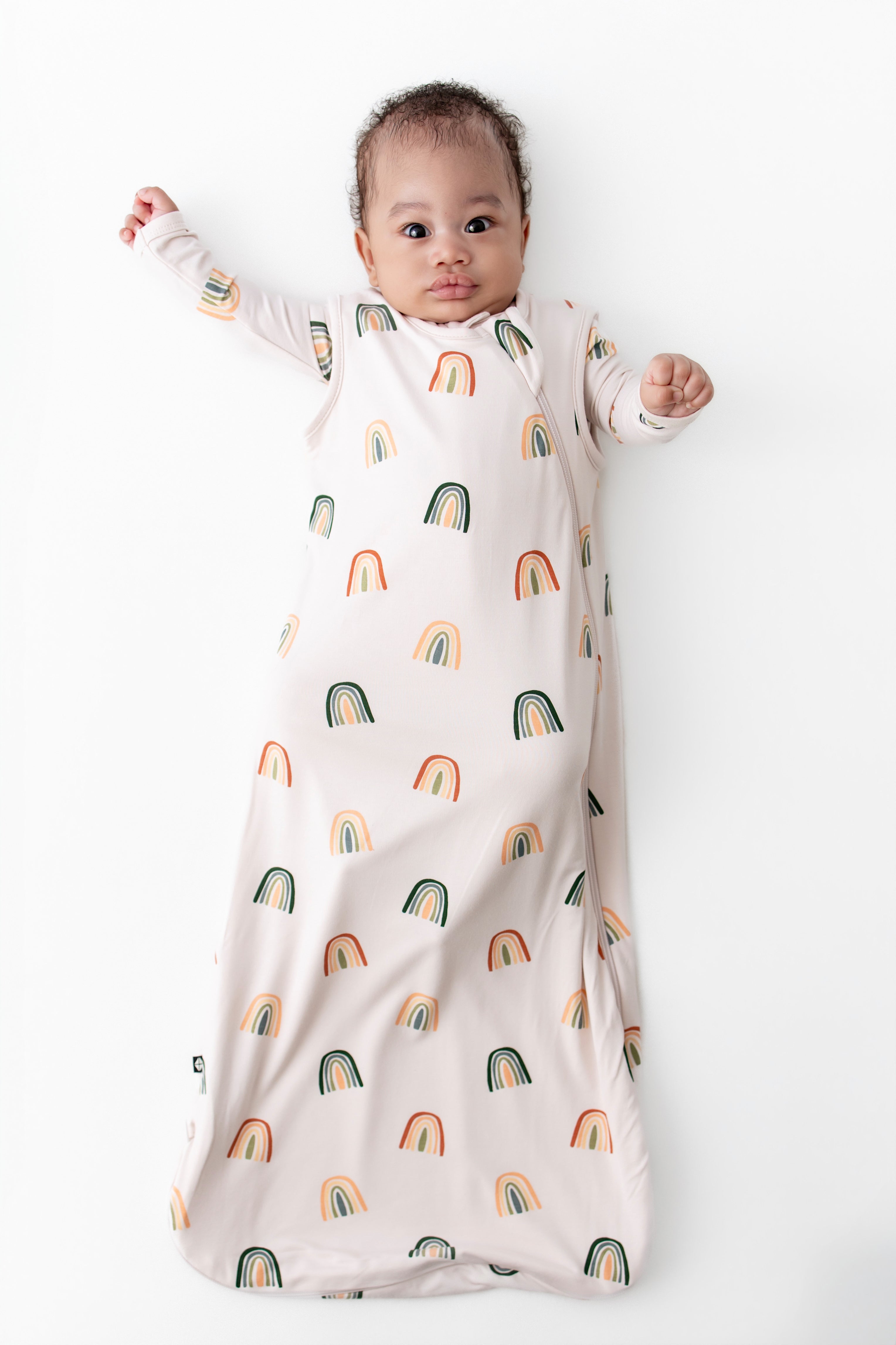 Sleep Bag in Retro Rainbow 0.5