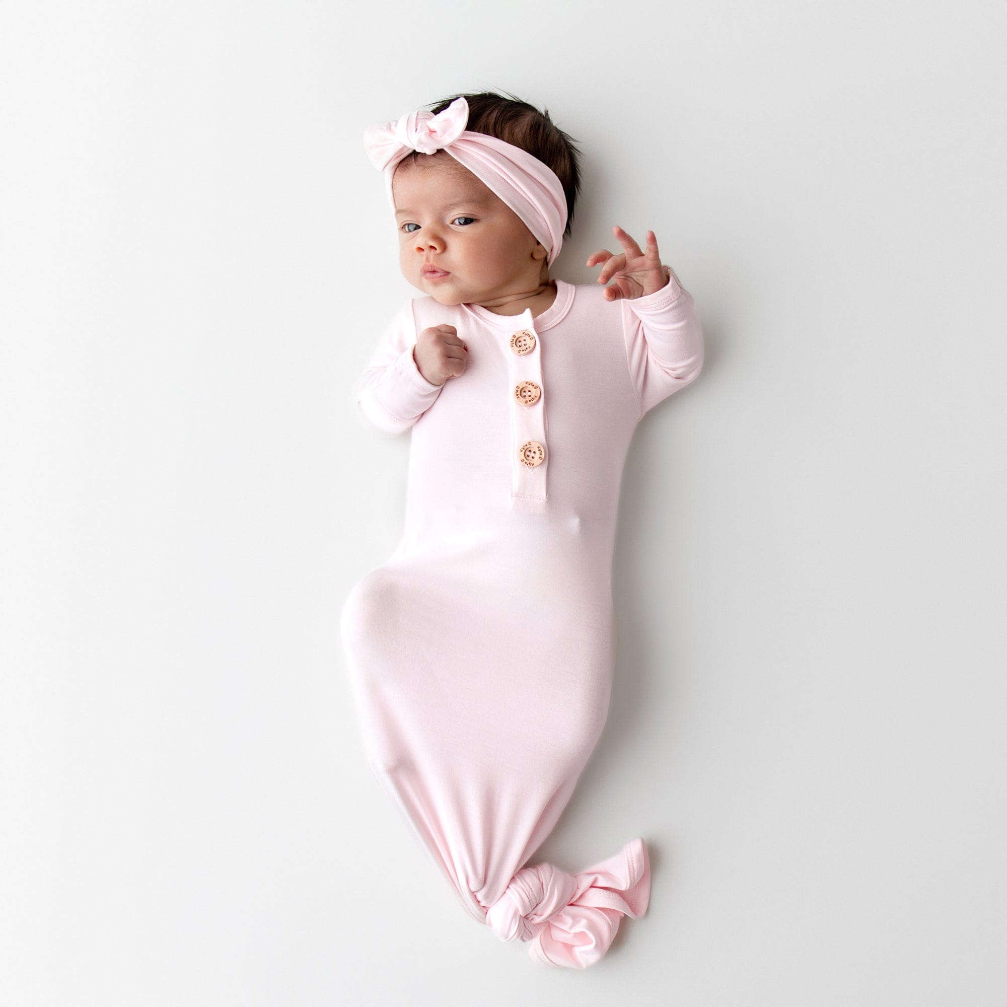 Knotted Day Gown with Bow Set in Sakura
