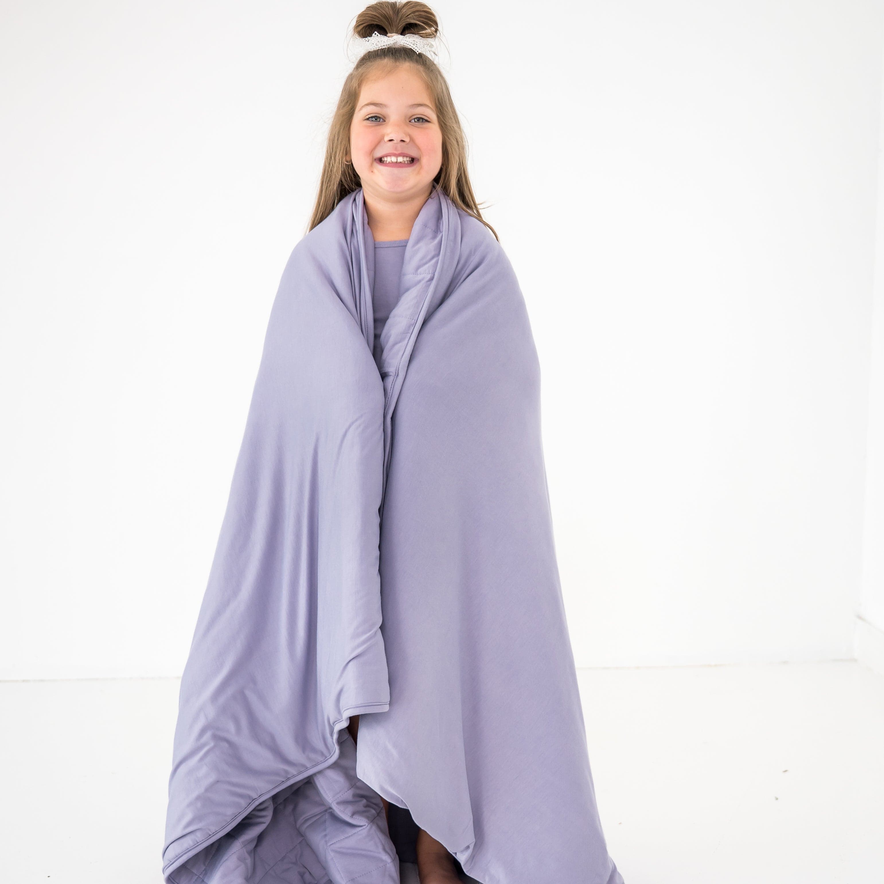 Youth Blanket in Taro 2.5