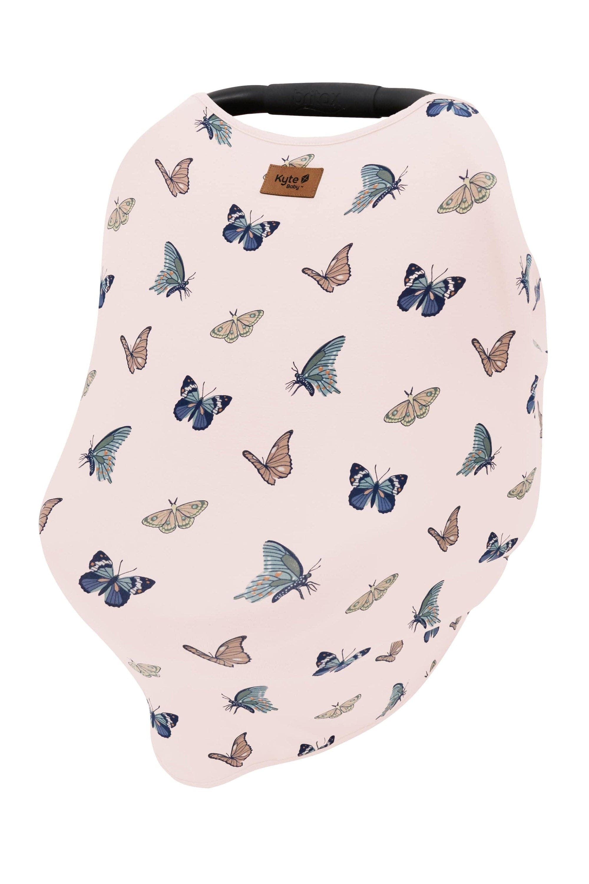 Car Seat Cover in Blush Butterfly